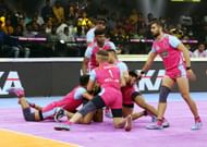जयपुर पिंक पैंथर्स की तरफ से टॉप 10 डिफेंडर में दो खिलाड़ी शामिल (Photo - Pro Kabaddi League)